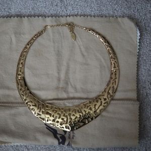 gold necklace